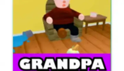 Grandpa house horror in roblox