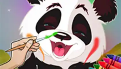 Panda Coloring Book
