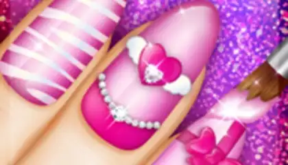 Cute Nail Art Designs Game 3D